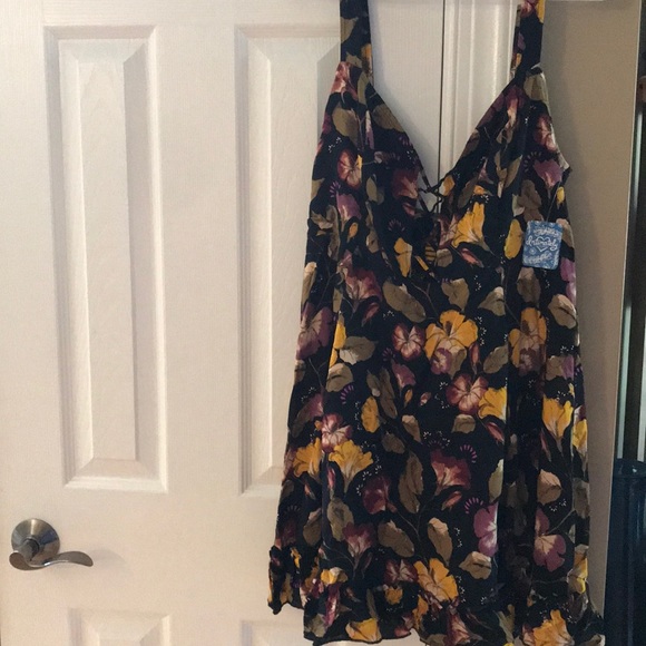 NWT Sz L Free people lattice front slip dress. - Picture 6 of 7